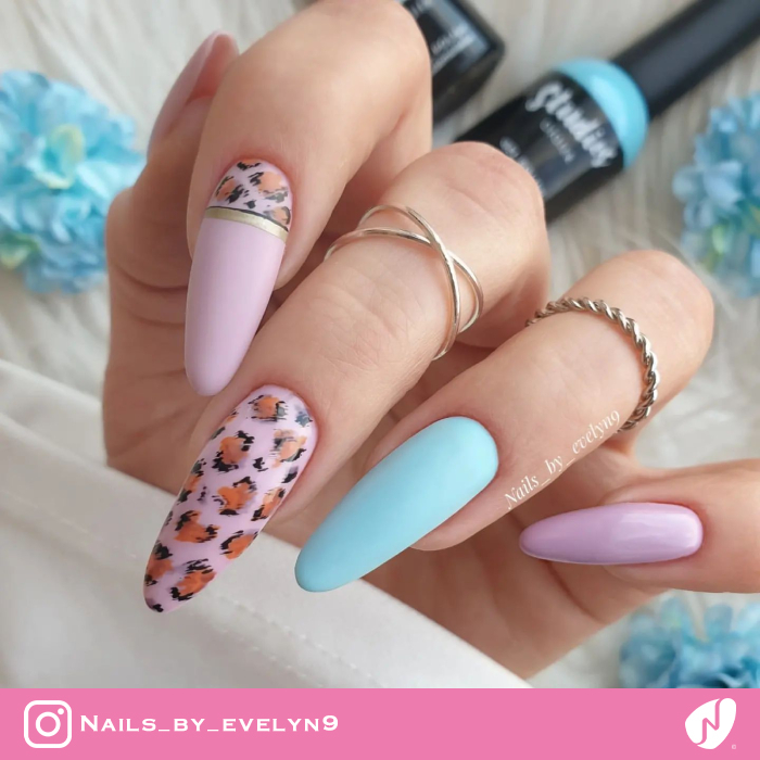 Reverse-French Leopard Print